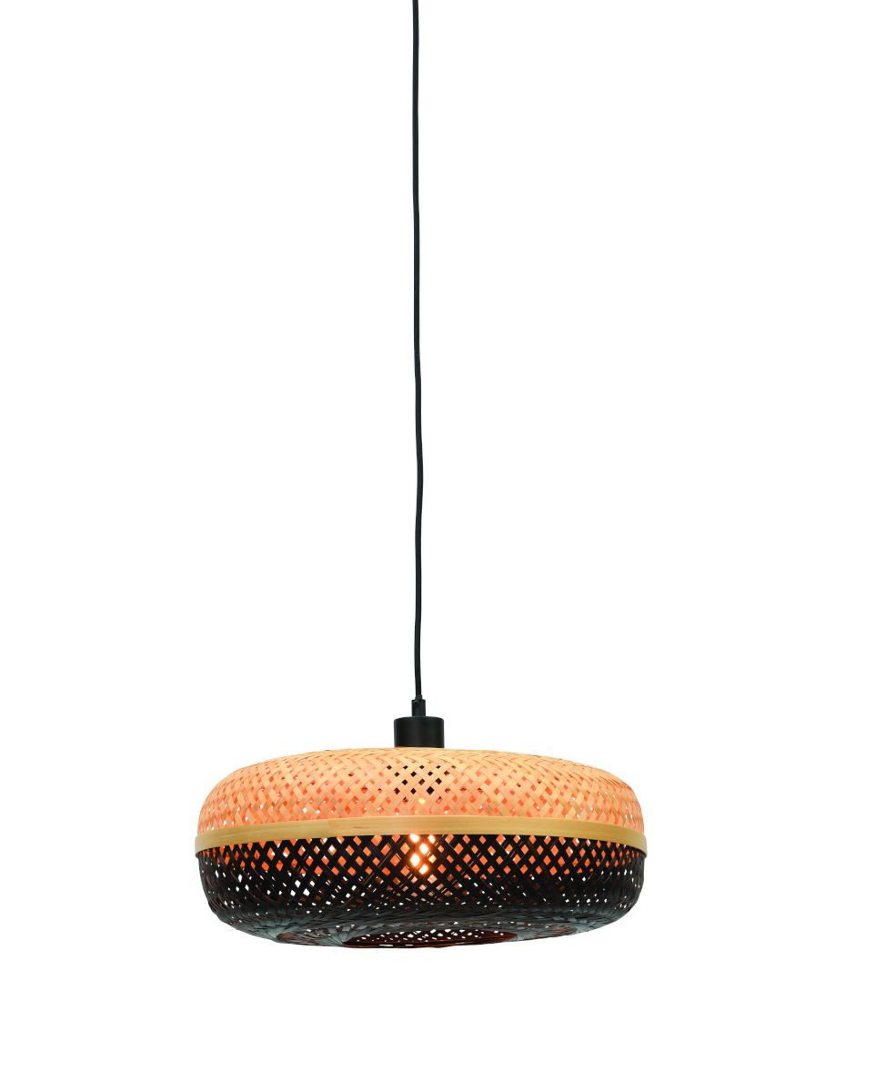 Suspension Palawan en Bambou naturel au design naturel par Good & Mojo