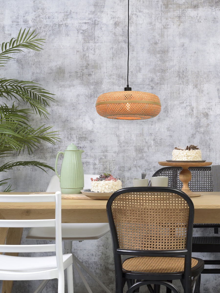 Suspension Palawan en Bambou naturel au design naturel par Good & Mojo Suspension Palawan en Bambou naturel au design naturel par Good & Mojo