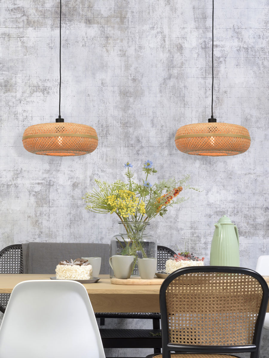 Suspension Palawan en Bambou naturel au design naturel par Good & Mojo Suspension Palawan en Bambou naturel au design naturel par Good & Mojo