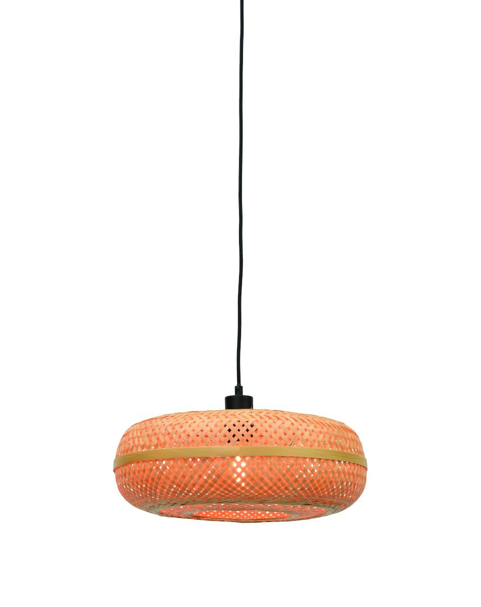 Suspension Palawan en Bambou naturel au design naturel par Good & Mojo