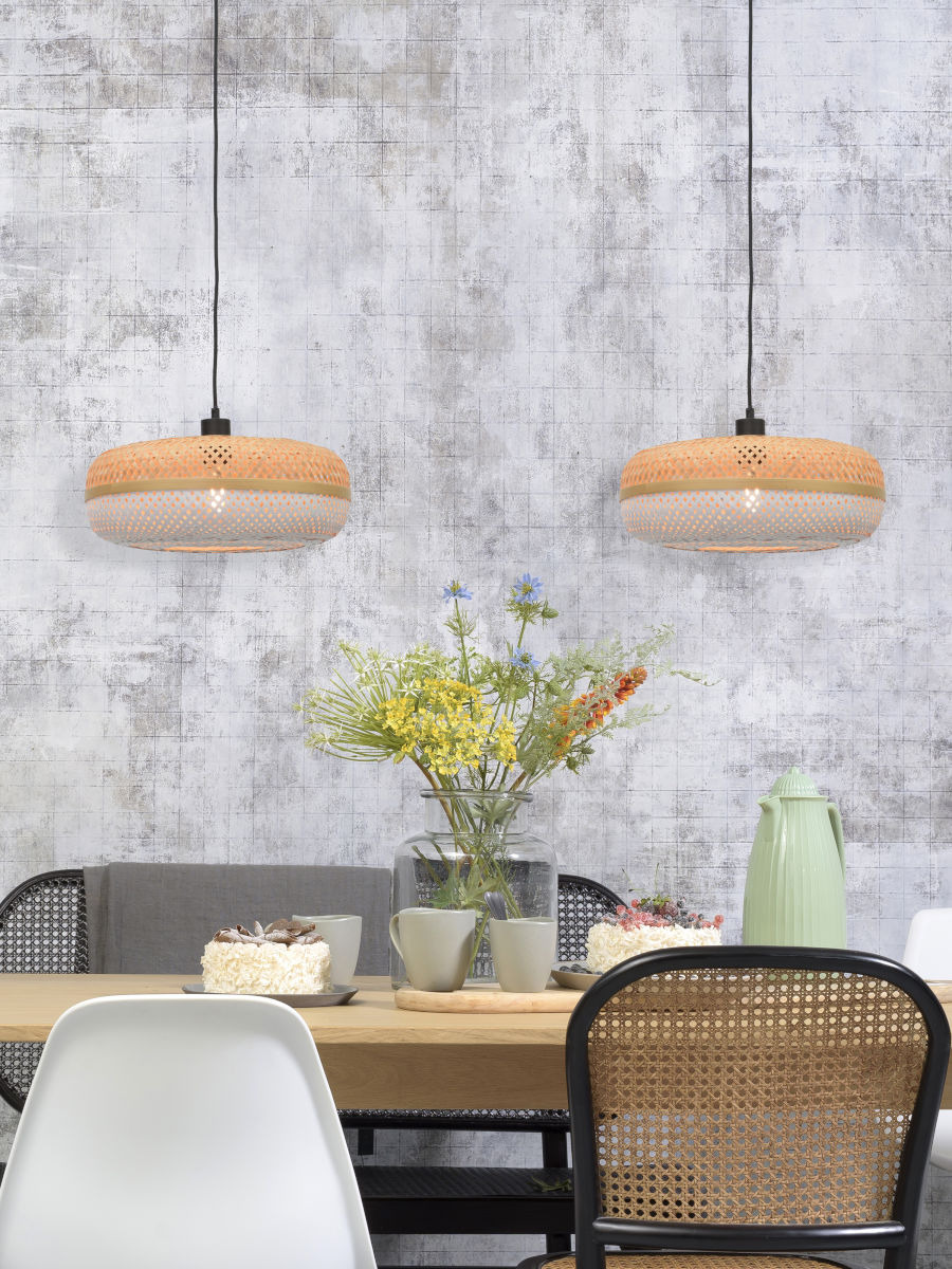Suspension Palawan en Bambou naturel au design naturel par Good & Mojo Suspension Palawan en Bambou naturel au design naturel par Good & Mojo