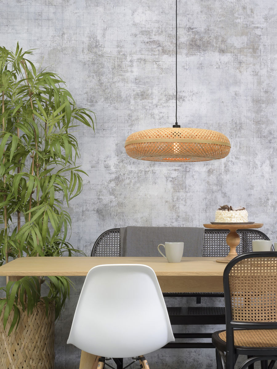Suspension Palawan en Bambou naturel au design naturel par Good & Mojo Suspension Palawan en Bambou naturel au design naturel par Good & Mojo