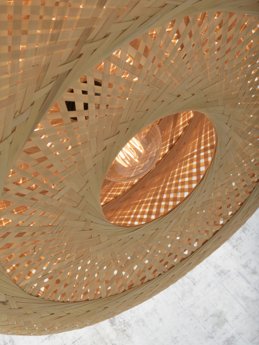 Suspension Palawan en Bambou naturel au design naturel par Good & Mojo Suspension Palawan en Bambou naturel au design naturel par Good & Mojo