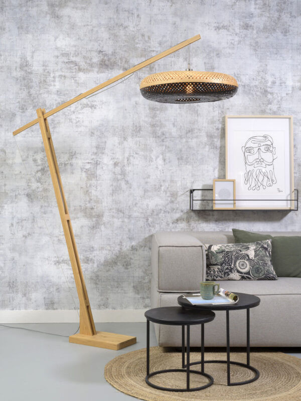 Lampadaire Palawan XL en Bambou naturel au design naturel par Good & Mojo