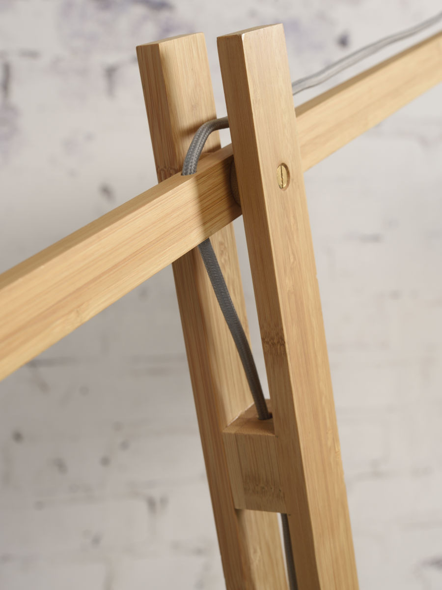 Lampadaire Palawan XL en Bambou naturel au design naturel par Good & Mojo Lampadaire Palawan XL en Bambou naturel au design naturel par Good & Mojo