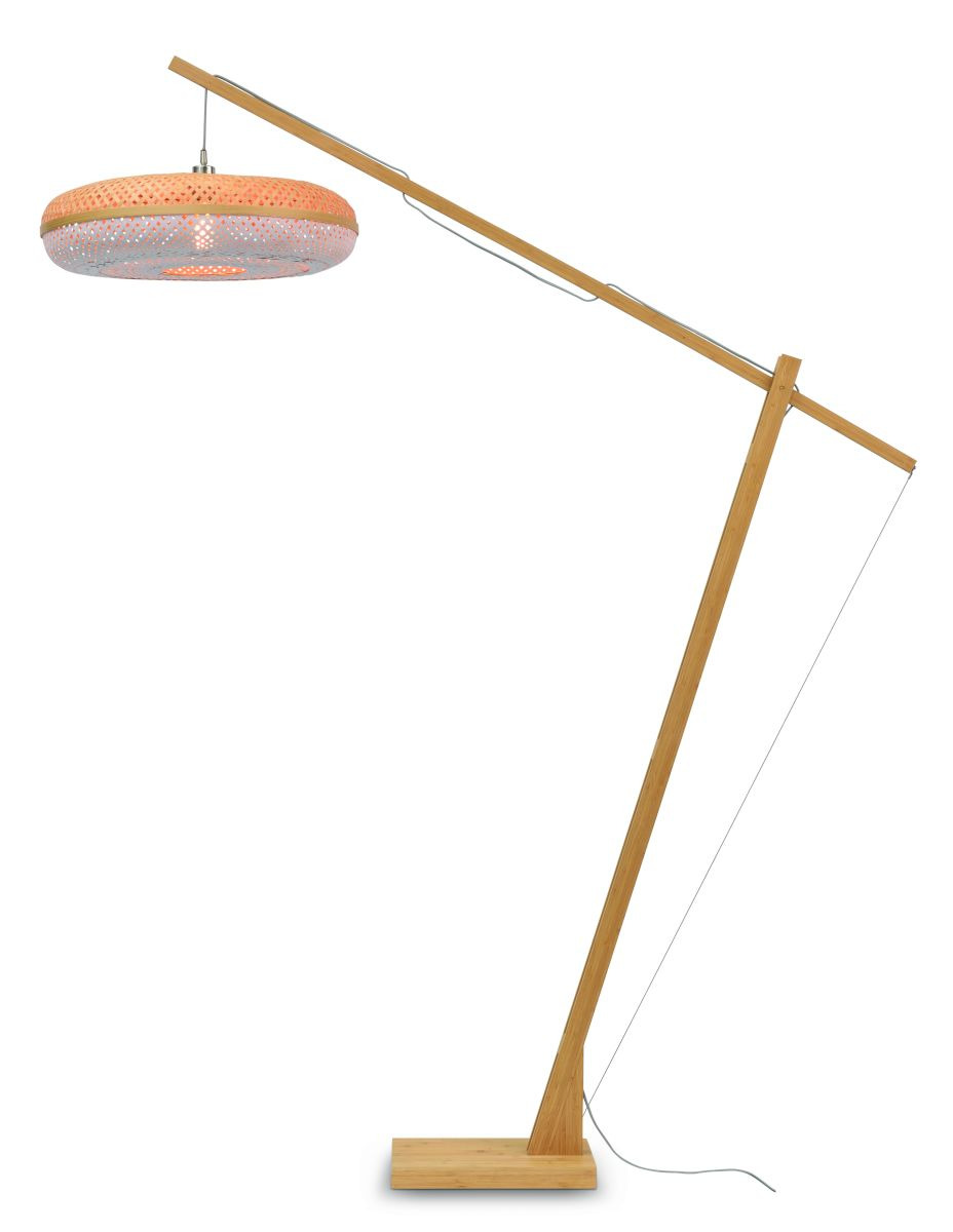 Lampadaire Palawan XL en Bambou naturel au design naturel par Good & Mojo Lampadaire Palawan XL en Bambou naturel au design naturel par Good & Mojo
