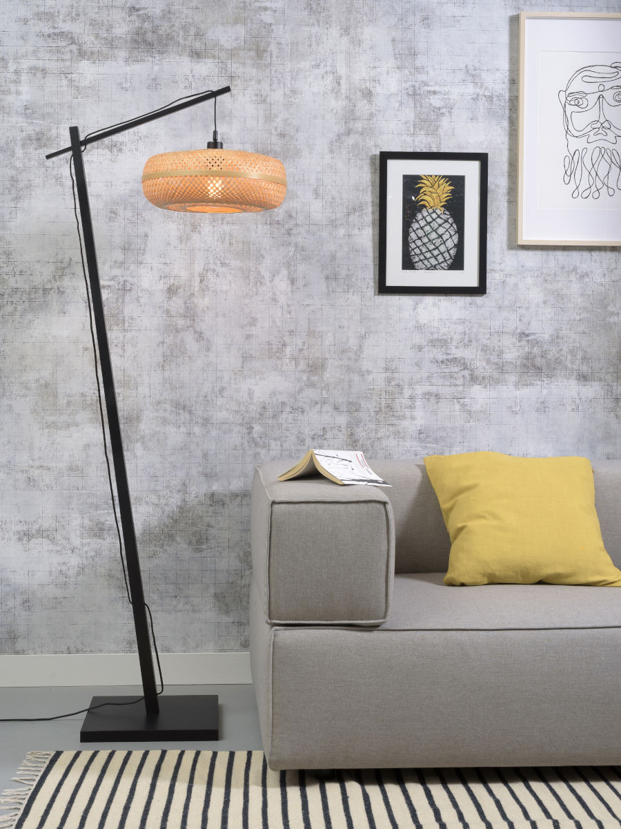 Lampadaire Palawan en Bambou naturel au design naturel par Good & Mojo Lampadaire Palawan en Bambou naturel au design naturel par Good & Mojo