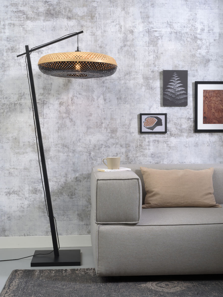 Lampadaire Palawan en Bambou naturel au design naturel par Good & Mojo Lampadaire Palawan en Bambou naturel au design naturel par Good & Mojo