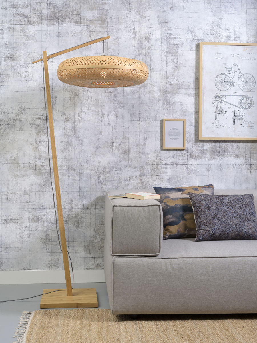 Lampadaire Palawan en Bambou naturel au design naturel par Good & Mojo Lampadaire Palawan en Bambou naturel au design naturel par Good & Mojo