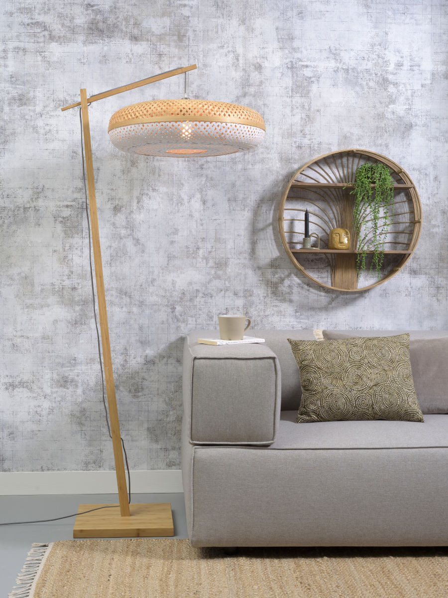Lampadaire Palawan en Bambou naturel au design naturel par Good & Mojo Lampadaire Palawan en Bambou naturel au design naturel par Good & Mojo