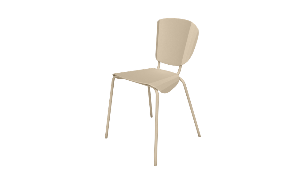 Chaise Batchair en acier par Constance Guisset x Matière grise Chaise Batchair en acier par Constance Guisset x Matière grise