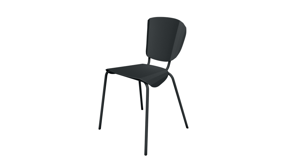 Chaise Batchair en acier par Constance Guisset x Matière grise Chaise Batchair en acier par Constance Guisset x Matière grise