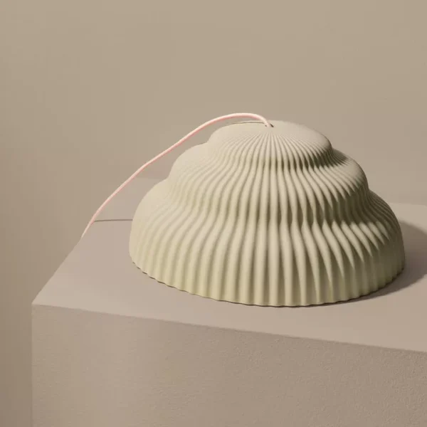 Suspension KASKAD Grande en céramique par Julia Mülling and Niklas Jessen