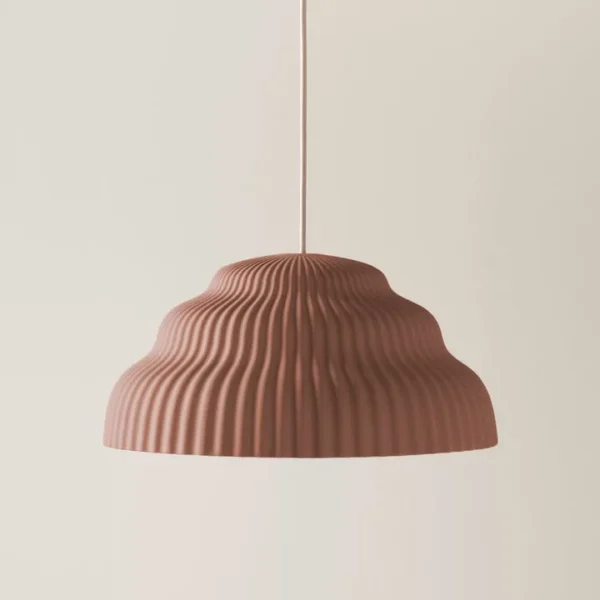 Suspension KASKAD Petite en céramique par Julia Mülling and Niklas Jessen