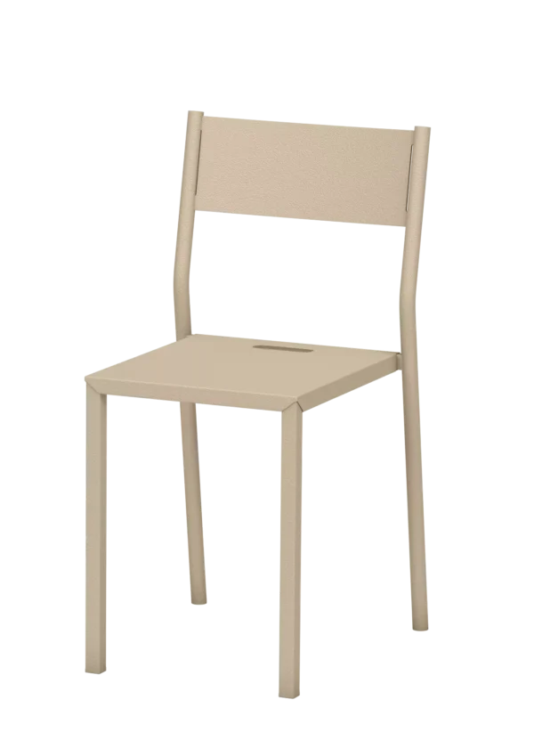 Chaise Take en acier par Luc Jozancy x Matière grise