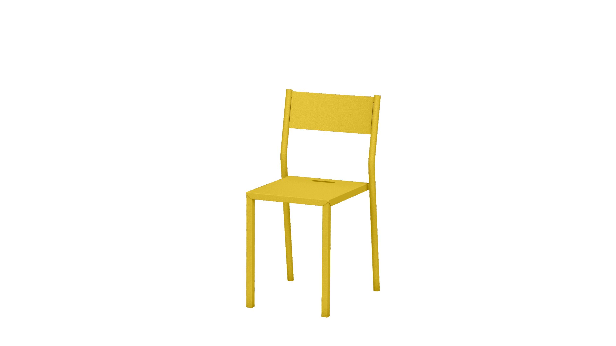 Chaise Take en acier par Luc Jozancy x Matière grise Chaise Take en acier par Luc Jozancy x Matière grise