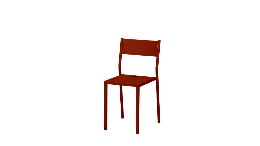 Chaise Take en acier par Luc Jozancy x Matière grise Chaise Take en acier par Luc Jozancy x Matière grise
