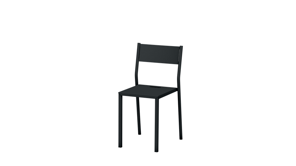 Chaise Take en acier par Luc Jozancy x Matière grise Chaise Take en acier par Luc Jozancy x Matière grise