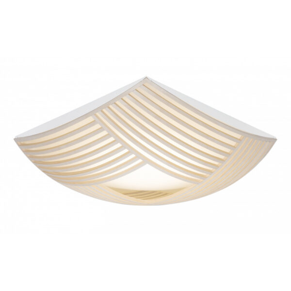 Plafonnier Kuulto au design scandinave en bois naturel par Secto Design