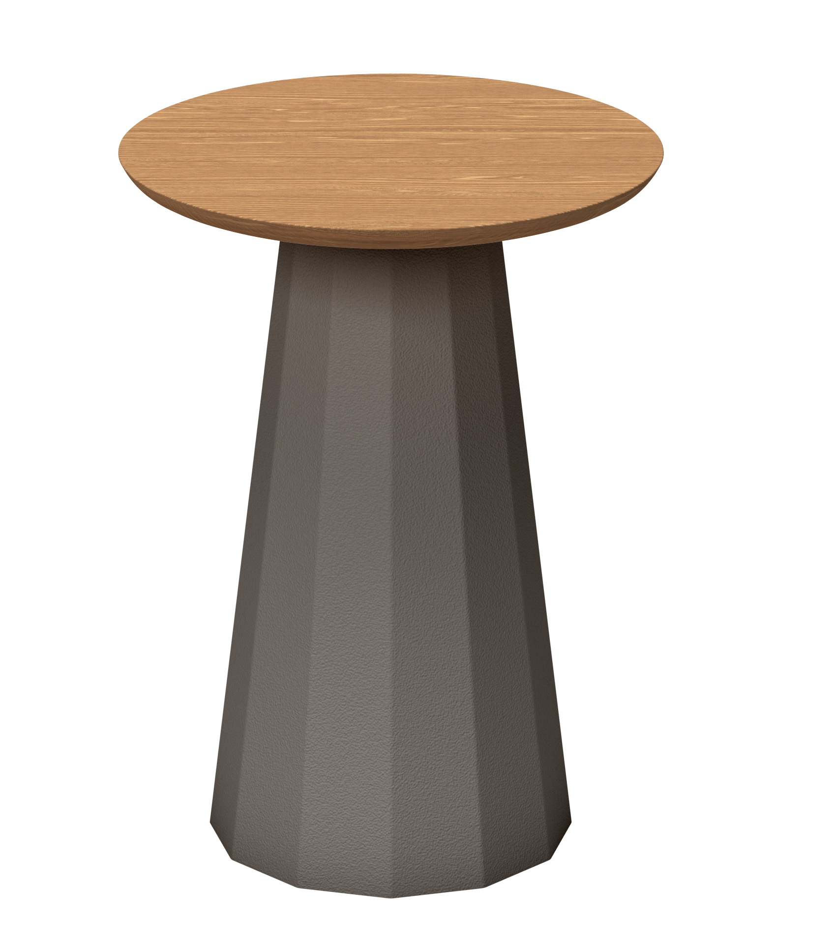 Tabouret Ankara en acier avec assise en chêne par Constance Guisset x Matière grise Tabouret Ankara en acier avec assise en chêne par Constance Guisset x Matière grise