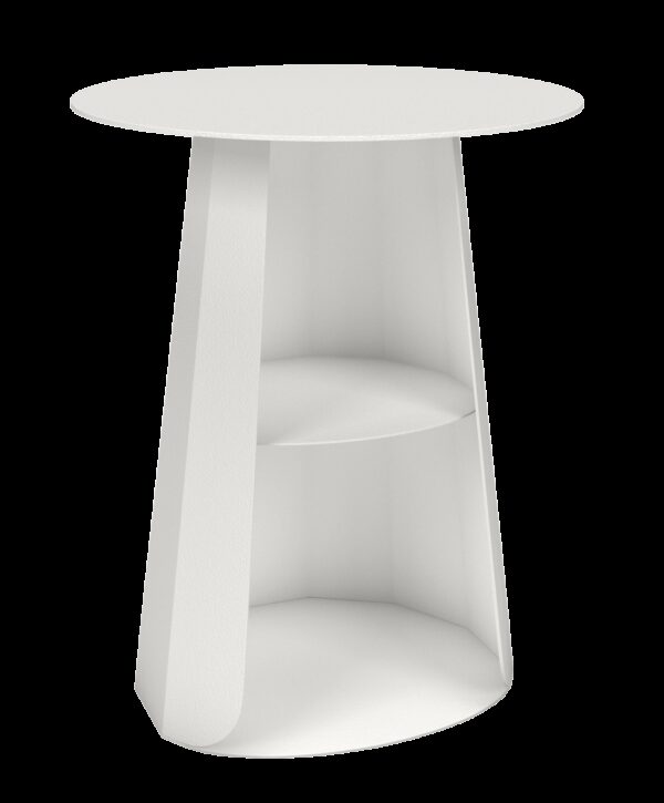 Table de chevet Ankara en acier par Constance Guisset x Matière grise
