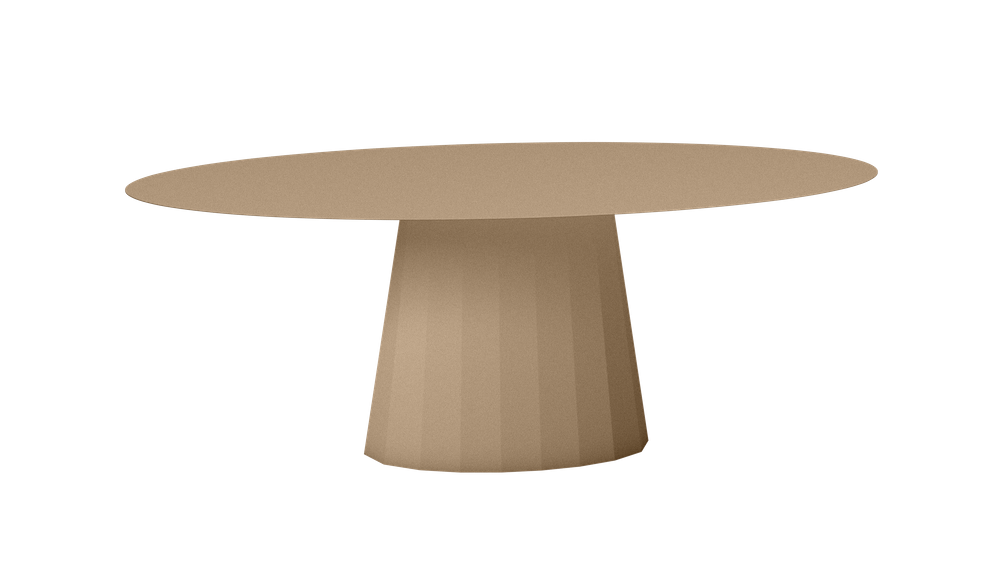 Table ovale Ankara par Constance Guisset x Matière grise Table ovale Ankara par Constance Guisset x Matière grise