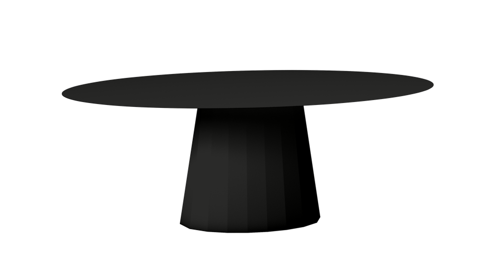 Table ovale Ankara par Constance Guisset x Matière grise Table ovale Ankara par Constance Guisset x Matière grise