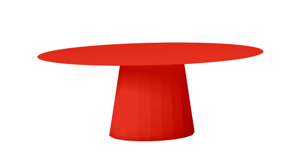 Table ovale Ankara par Constance Guisset x Matière grise Table ovale Ankara par Constance Guisset x Matière grise