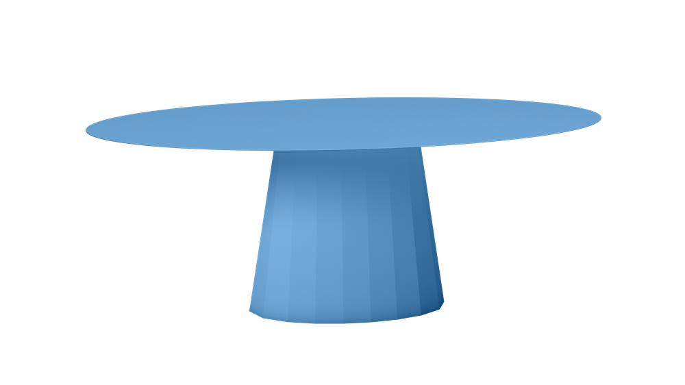 Table ovale Ankara par Constance Guisset x Matière grise Table ovale Ankara par Constance Guisset x Matière grise