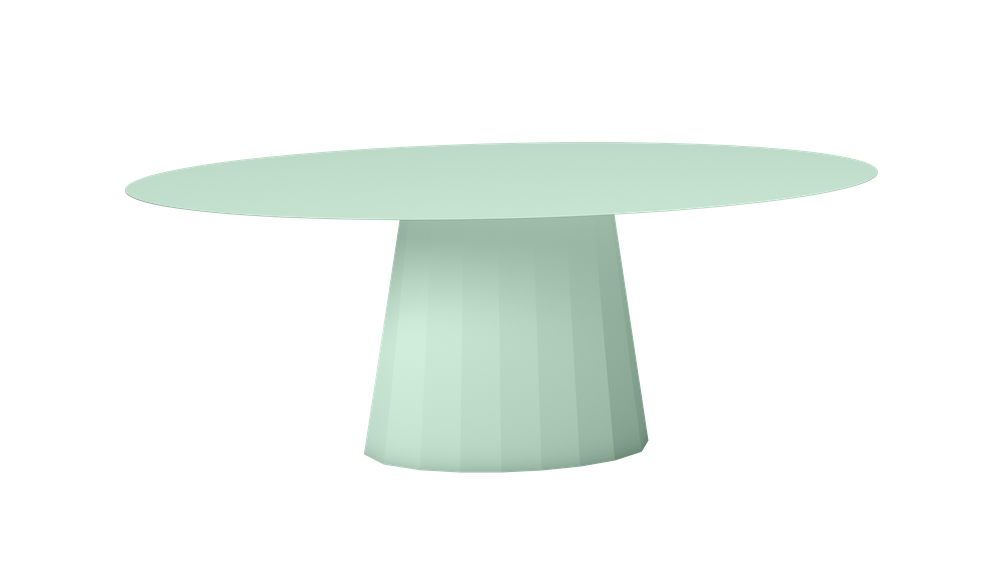 Table ovale Ankara par Constance Guisset x Matière grise Table ovale Ankara par Constance Guisset x Matière grise