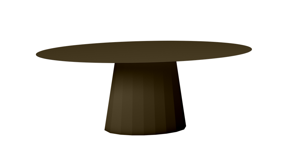 Table ovale Ankara par Constance Guisset x Matière grise Table ovale Ankara par Constance Guisset x Matière grise