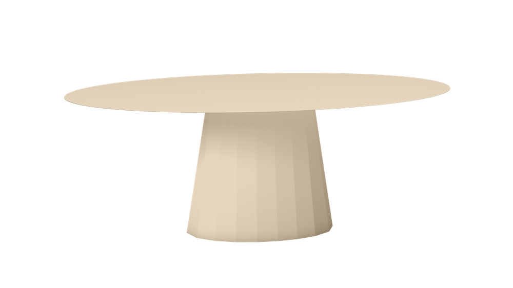 Table ovale Ankara par Constance Guisset x Matière grise Table ovale Ankara par Constance Guisset x Matière grise