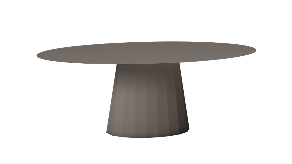 Table ovale Ankara par Constance Guisset x Matière grise Table ovale Ankara par Constance Guisset x Matière grise