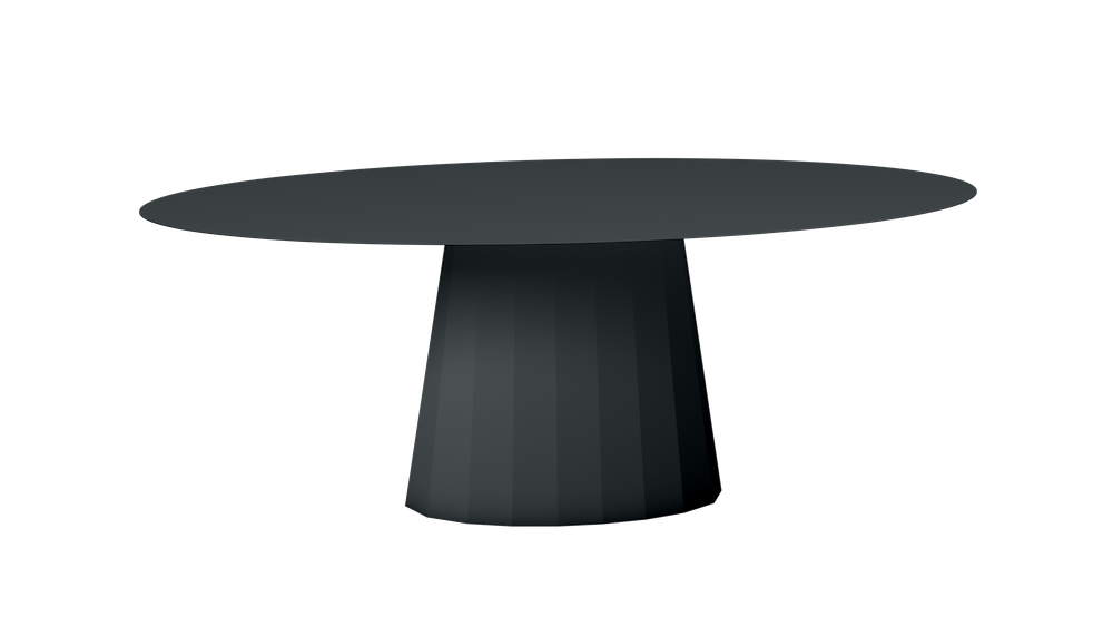 Table ovale Ankara par Constance Guisset x Matière grise Table ovale Ankara par Constance Guisset x Matière grise