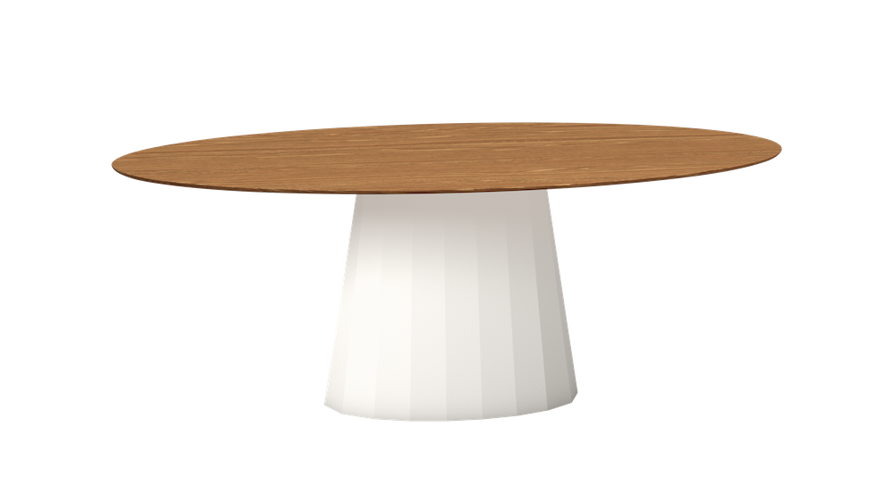Table ovale Ankara par Constance Guisset x Matière grise Table ovale Ankara par Constance Guisset x Matière grise