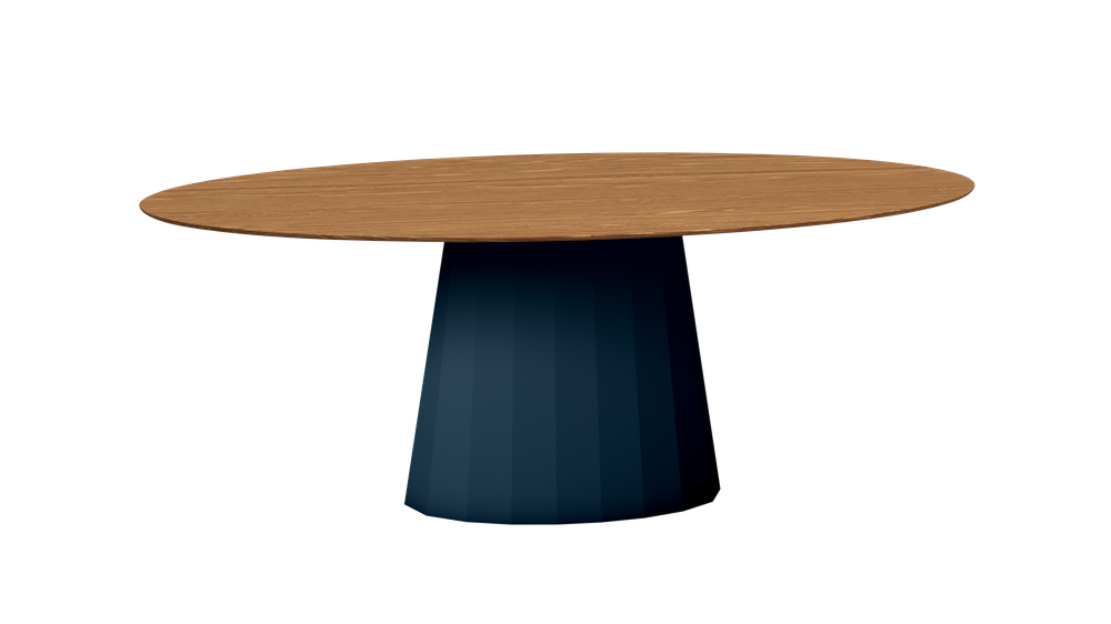 Table ovale Ankara par Constance Guisset x Matière grise Table ovale Ankara par Constance Guisset x Matière grise