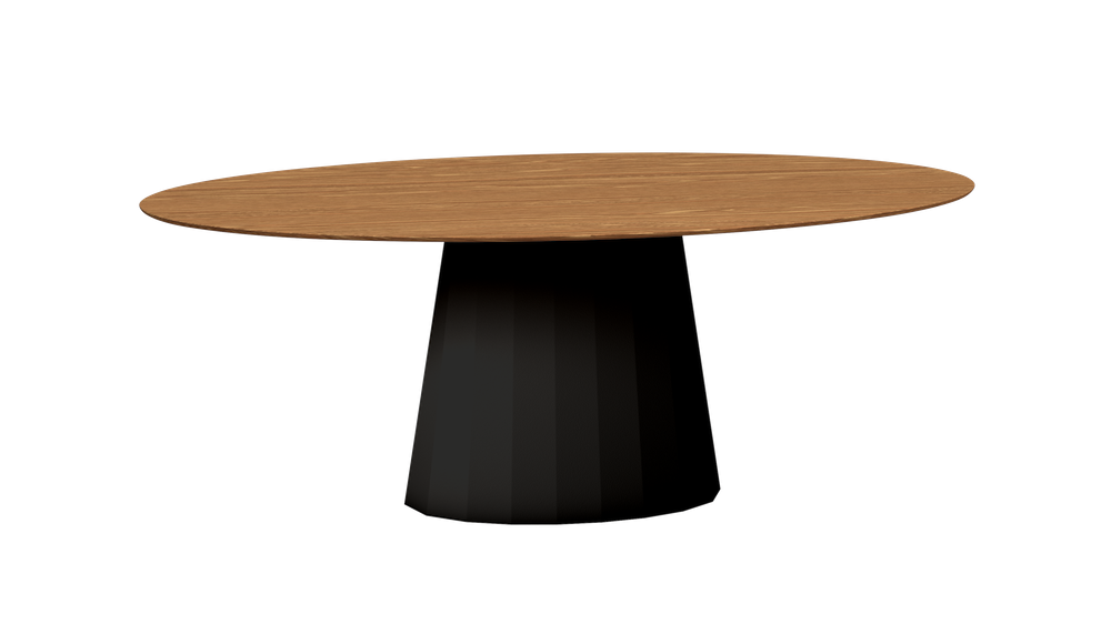 Table ovale Ankara par Constance Guisset x Matière grise Table ovale Ankara par Constance Guisset x Matière grise