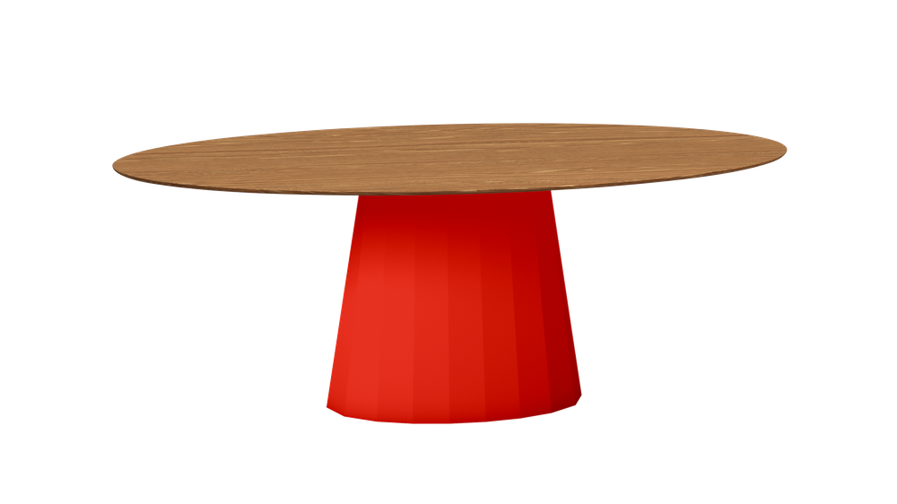 Table ovale Ankara par Constance Guisset x Matière grise Table ovale Ankara par Constance Guisset x Matière grise