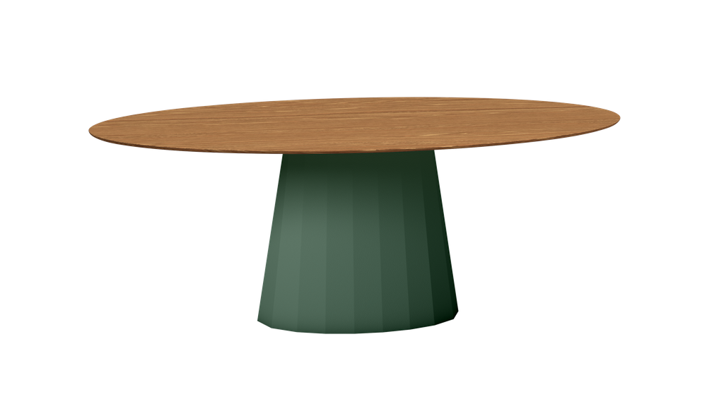Table ovale Ankara par Constance Guisset x Matière grise Table ovale Ankara par Constance Guisset x Matière grise