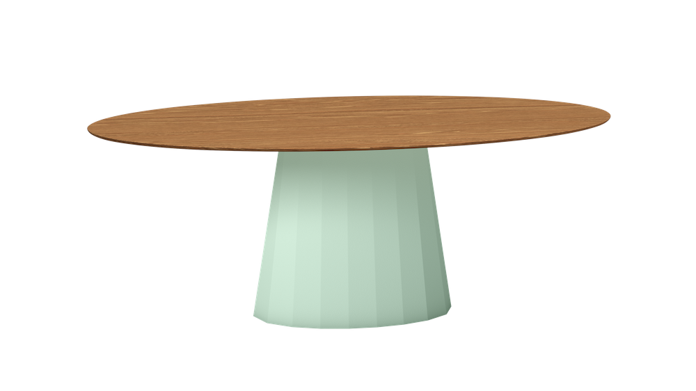 Table ovale Ankara par Constance Guisset x Matière grise Table ovale Ankara par Constance Guisset x Matière grise