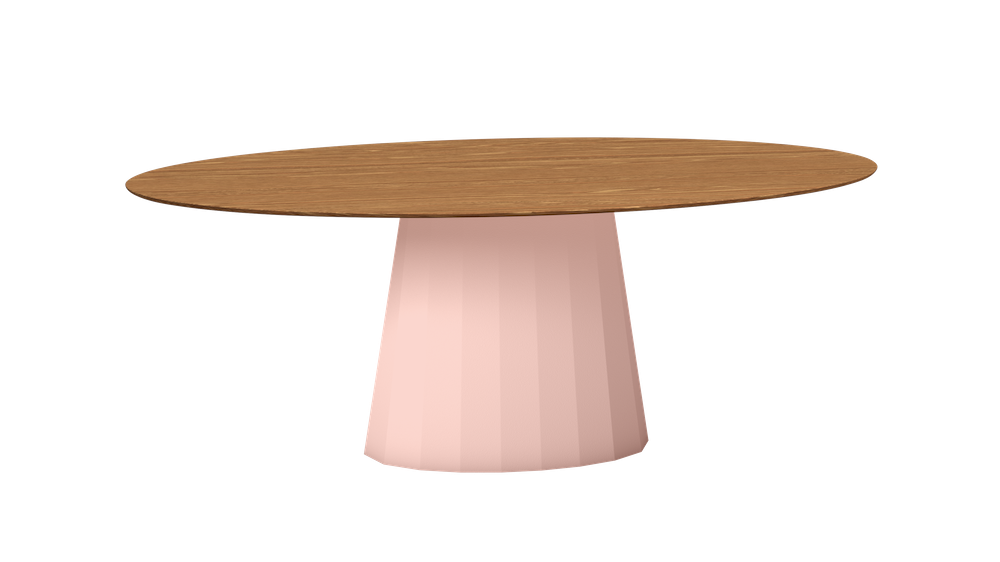 Table ovale Ankara par Constance Guisset x Matière grise Table ovale Ankara par Constance Guisset x Matière grise