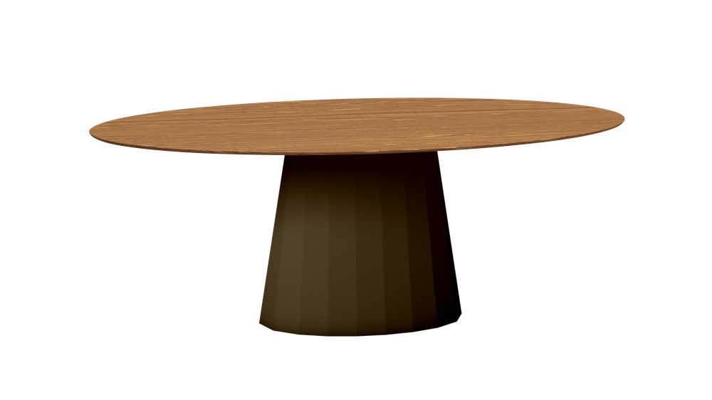 Table ovale Ankara par Constance Guisset x Matière grise Table ovale Ankara par Constance Guisset x Matière grise