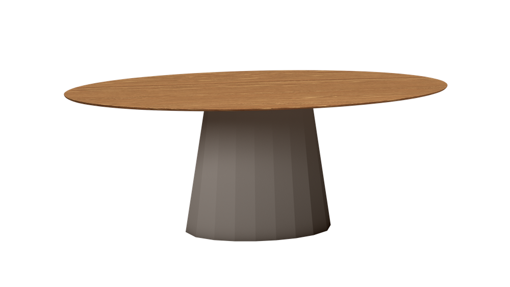 Table ovale Ankara par Constance Guisset x Matière grise Table ovale Ankara par Constance Guisset x Matière grise