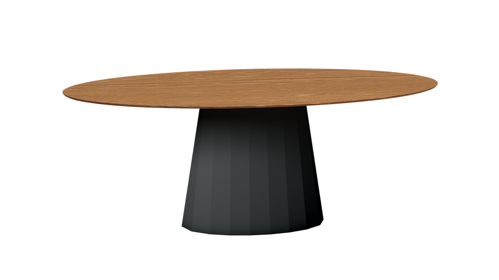 Table ovale Ankara par Constance Guisset x Matière grise Table ovale Ankara par Constance Guisset x Matière grise