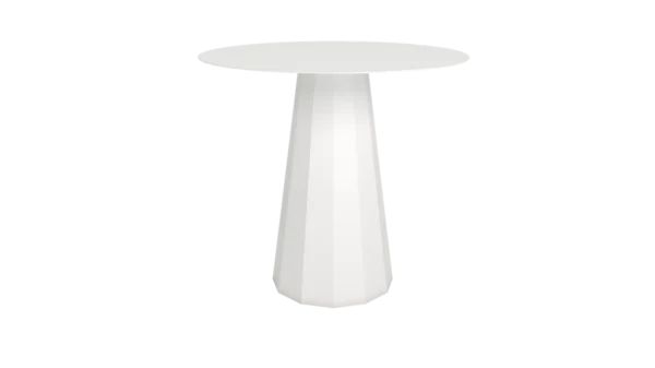 Table ronde Ankara en acier par Constance Guisset x Matière grise