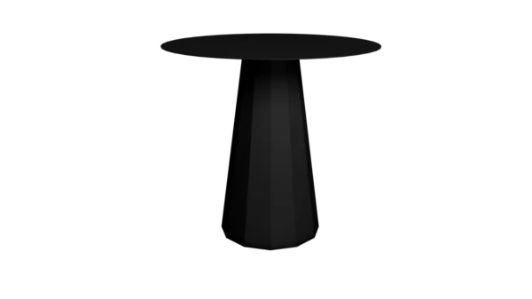 Table ronde Ankara en acier par Constance Guisset x Matière grise
