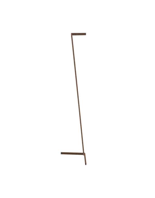 Lampadaire Vector en acier au design minimaliste par Santiago SEVILLANO x Mantra