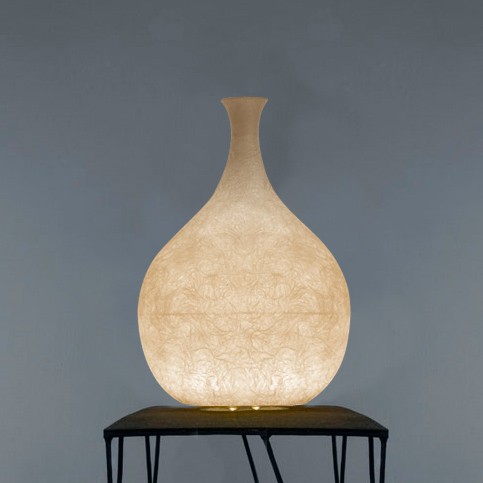 Lampe à poser Luce liquida 3 au design original et moderne en Nebulite