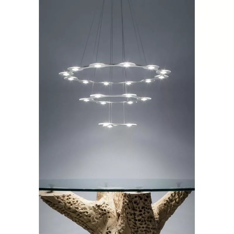 Suspension Flat Saturn Led