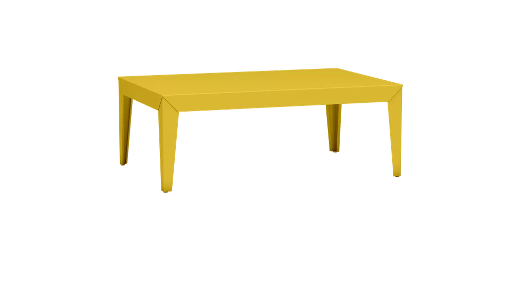 Table basse rectangulaire Zef par Luc Jozancy x Matière grise